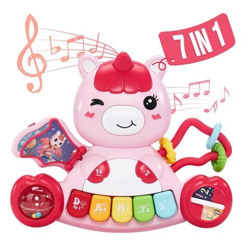 Jouet Licorne Pour Bébé 6 Mois Jouet D'activité Pour Enfant 1 An Cadeau Jouet Musical Pour Naissance Bébé Garçon Fille 6 9 12 Mois