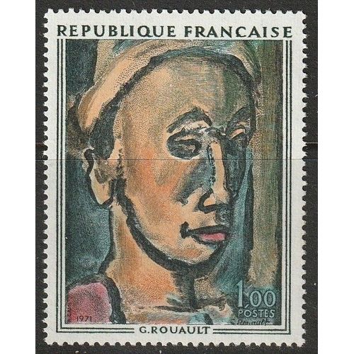 Oeuvres D'art "Songe Creux" De Georges Rouault 1971. Timbre Neuf** N° 1673.