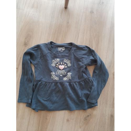 Tee-Shirt Fille Creeks 8 Ans