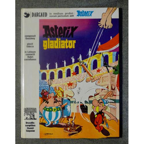 Bd Astérix Gladiator Eo 1977 +Lexique