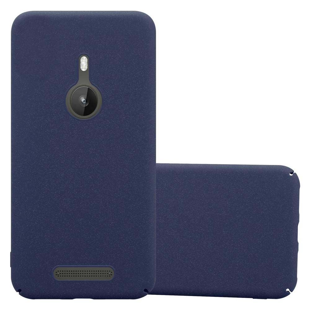 Cadorabo Housse Compatible Avec Nokia Lumia 925 En Frosty Bleu - Hard Case Étui De Protection À L'aspect Givré Contre Les Rayures Et Les Chocs