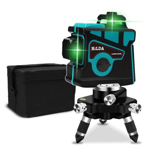 Niveau laser 12 lignes Hilda 3D avec Base
