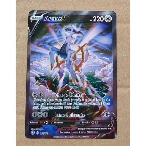 Arceus V Brillant 166/172