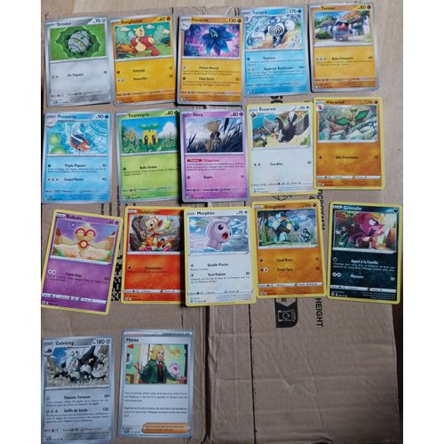 Lot De 37 Cartes Pokémon Pas De Doubles