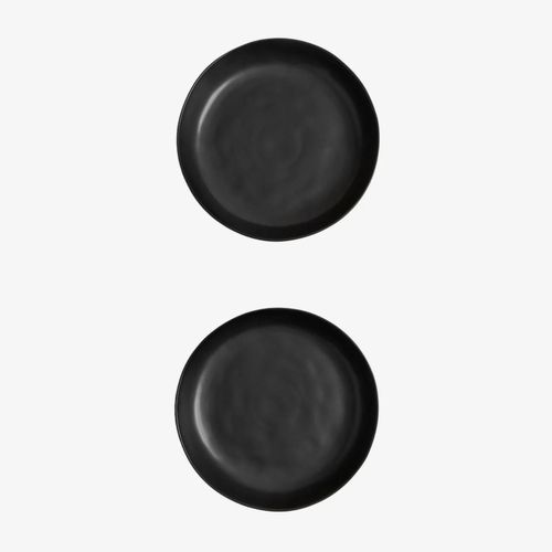 Lot De 2 Assiettes Creuses Belvere Noir