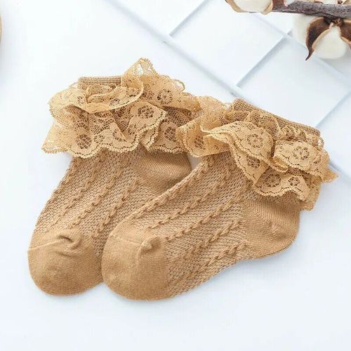 Chaussettes Chaudes En Dentelle ¿¿ Froufrous Pour B¿¿B¿¿ Fille",Tutu Pour Nouveau-N¿¿,Couleur Unie,"2020