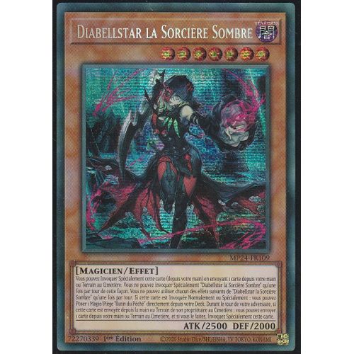 Carte Yu-Gi-Oh - Diabellstar La Sorcière Sombre - Mp24-Fr109 - Secret Rare