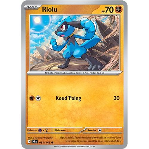 Riolu - 081/142 - Couronne Stellaire