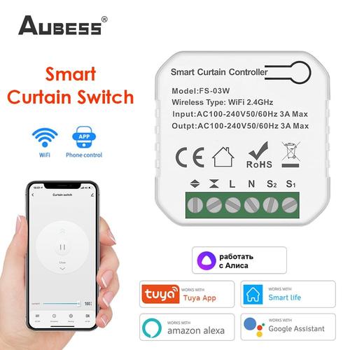 interrupteur WiFi pour rideaux,volet roulant,moteur,Google  Home,Alexa,fenêtre électrique,LoraTap
