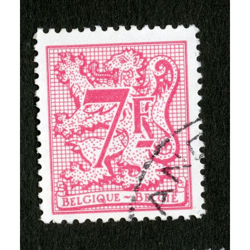 Timbre Oblitéré Belgique, Belgie, 7
