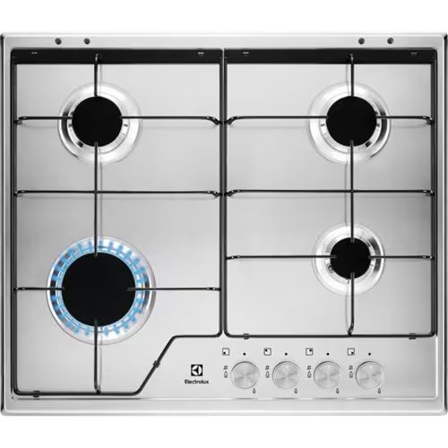 Plaque de cuisson Gaz 60 cm Electrolux KGS6424SX