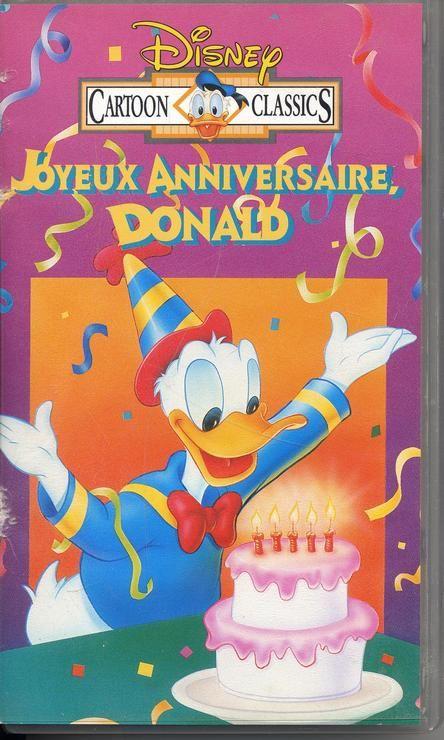 Joyeux Anniversaire Donald Vhs Rakuten