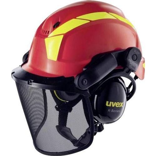 Casque de protection pour les travaux forestiers - uvex pheos forest - kit complet UVEX