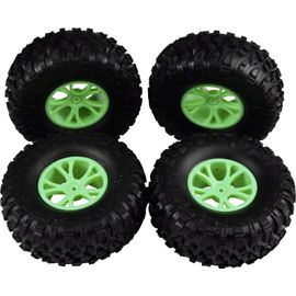 Roues Complètes Block-Profil Pour Buggy Reely Rayons En Y Vert 1:10 4 Pc(S)-Reely