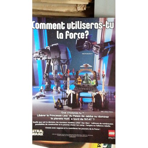 Publicité Papier: Légo Star Wars, Parue Dans La Presse En 2003