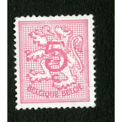 Timbre Oblitéré Belgie, Belgique, 5