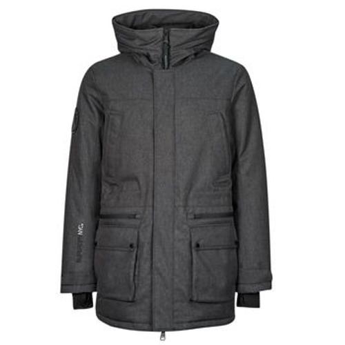 Parka Superdry Parka City Tweed Gris