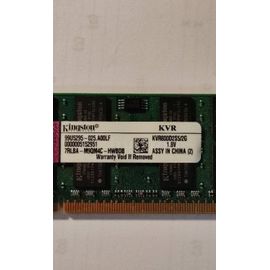 SODIMM Barrette mémoire 2GO