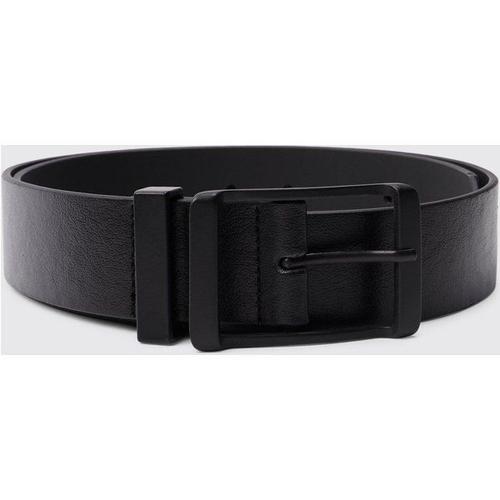 Ceinture Unie Homme - Noir - M, Noir