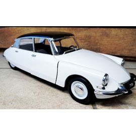 Citroën Ds 19 Blanche 1963 Solido Echelle 1/18-Solido
