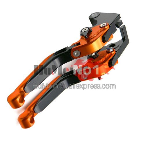 Orange - Cnc Leviers D'embrayage De Frein Pour Yamaha Yzf R6 R 6 Yzfr6 Yzf R6 17 18 19 20 21 2017 2018 2019 2020 Pliante Réglable Leviers De Frein