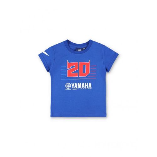 T-Shirt Enfant Yamaha Racing Fabio Quartararo 20 Officiel Motogp