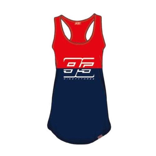 Débardeur Femme Marc Marquez Bicolor "93" Mm93 Officiel Motogp