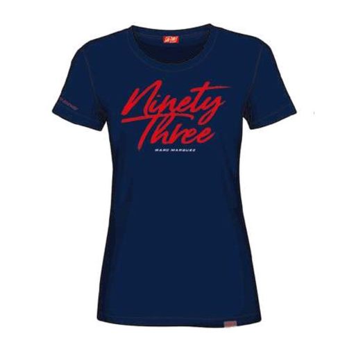 T-Shirt Femme Marc Marquez Ninetythree Mm93 Officiel Motogp
