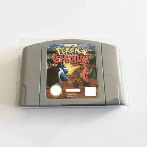 10 Pcs - Boîte De Protection Pour Cartouche De Jeu N64 Nintendo 64, Boîtier En Plastique Transparent Sur Mesure