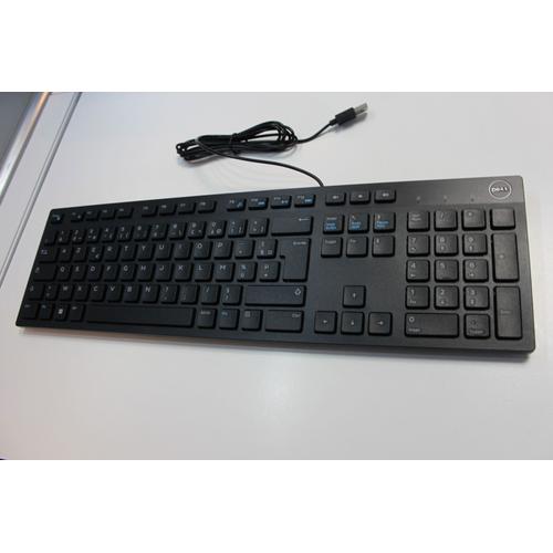 Clavier filaire multimédia Dell KB216 Noir