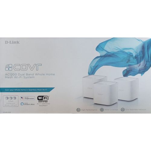 D-link Covr-1103 - AC1200 Dual Band Whole Home Mesh Wi-Fi (pack de 3 boitiers).