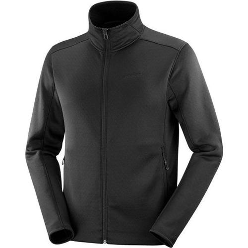 Sntial Midfleece Full Zip Veste Polaire Taille M, Noir