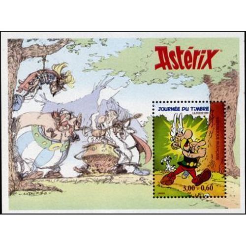 Bloc Feuillet 1 Timbre France 1999 Neuf - Journée Du Timbre Astérix - Yt Bf 22