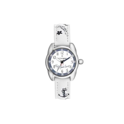 Lulu Castagnette Escape Montre Fille Cuir Blanc 38975