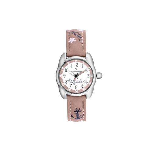 Lulu Castagnette Escape Montre Fille Cuir Rose 38976