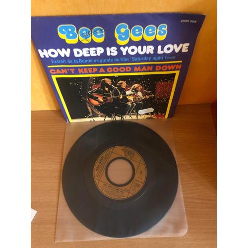 Vinyle 45 Tours-Bee Gees-How Deep Is Your Love