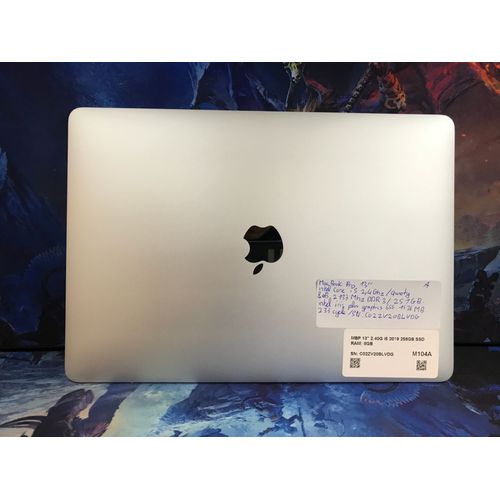 MacBook Pro 13" i5 2019 256Go SSD RAM 8Go QWERTY Argent
