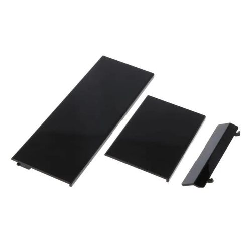 Noir - Couvercle De Remplacement De Carte Mémoire Pour Nintendo Wii, 3 Parties, Pour Console