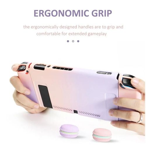 Étui Rigide De Protection Pour Nintendo Switch, Coque Arrière Colorée Pour Console Ns Nx