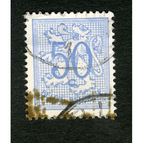 Timbre Oblitéré Belgie, Belgique, 50