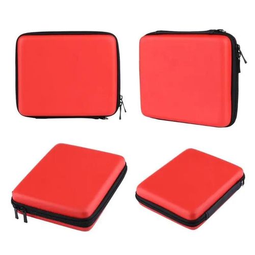 Bleu - Étui De Transport Rigide Eva Pour Nintendo 2ds, Housse De Rangement À Fermeture Éclair Pour Cartes De Jeu, Câbles D'écouteurs, Support De Protection