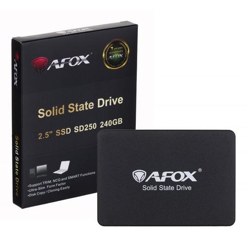 Disque SSD 2.5" SATA AFox SD250, 240Go (SD250-240GN)