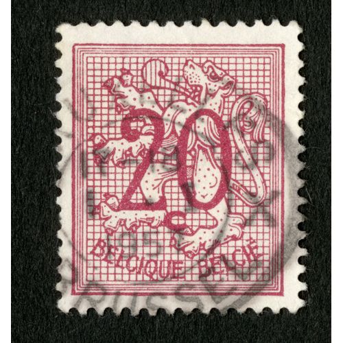 Timbre Oblitéré Belgique, Belgie, 20