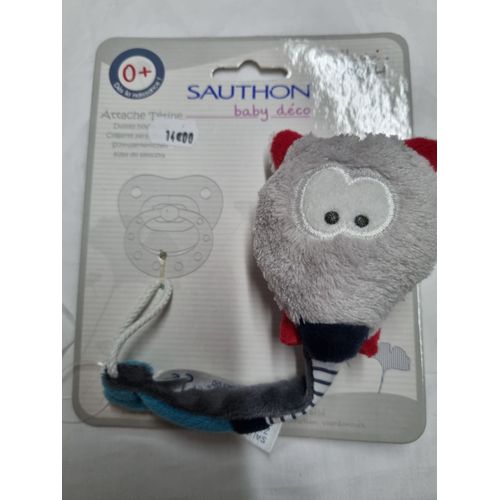 Attache Sucette Mister Bouh - Sauthon