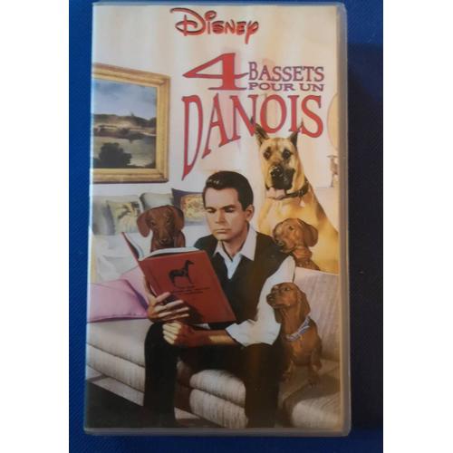 4 Bassets Pour Un Danois Vhs Disney