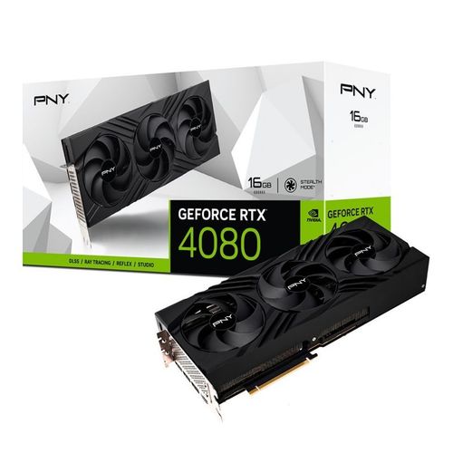 Carte Graphique Nvidia Pny Geforce Rtx 4080 Verto Triple Fan 16go