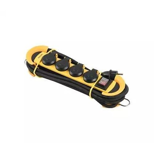 Workshop extension cord 4 AC sockets, 5m, 3680W