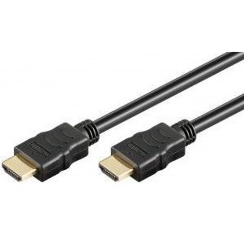 TECHly - Câble HDMI avec Ethernet - HDMI mâle pour HDMI mâle - 15 m - double paire torsadée blindée - noir - support 4K, support 1080p, support Dolby DTS-HD Master Audio