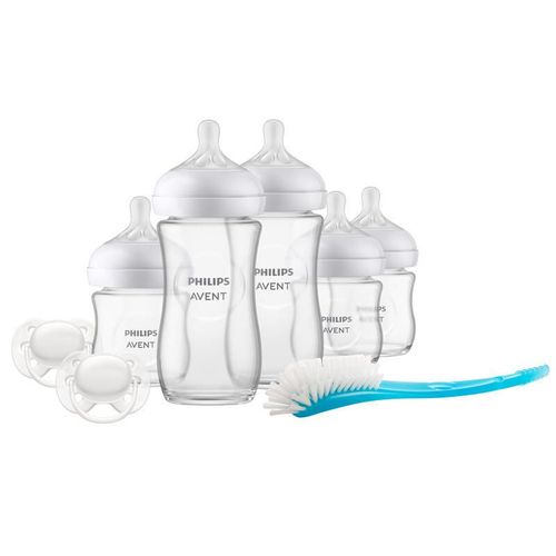 Coffret De Naissance Biberon Verre Natural