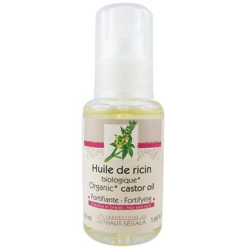 Huile De Ricin Bio 100% Pure - Fortifiante Cheveux Et Ongles 